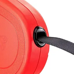 Повідець-рулетка для собак Ferplast Flippy One Tape S до 15 кг червона стрічка 4 м 75092222