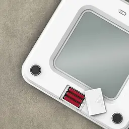 Tefal Ваги Tefal підлогові Classic, 180кг, AAAx3 в комплекті, скло, сірий - мініатюра 4