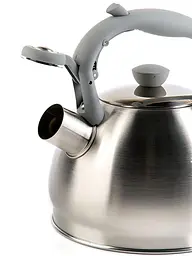 Чайник із свистком Kamille KM-0693GR 2 л сірий - мініатюра 9