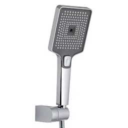 Змішувач для ванни Qtap Aries з довгим поворотним виливом (з душовим гарнітуром) QTARI2601CRM45558 Chrome - мініатюра 4