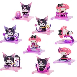 Фігурка-сюрприз Pop Top Kuromi & My Melody – Квіткова таємниця в асортименті (25WH-003) - мініатюра 2