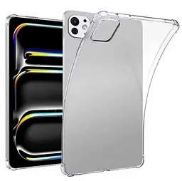 Силіконовий чохол бампер Primolux Silicone для планшета Apple iPad Pro 13" 2024 (A2925 / A2926 / A3007) Clear - мініатюра 2