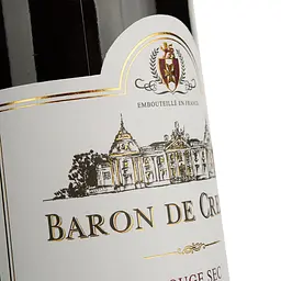Вино Baron de Cresset червоне сухе 0.75 л - мініатюра 3