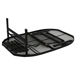 Стіл Bo-Camp Northgate Oval Black Grey 120 x 80 см (1404187) - мініатюра 5