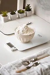 Ваги кухонні Adler AD 3167 white USB - мініатюра 4
