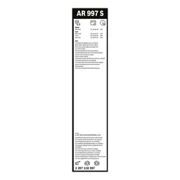 Щітка склоочисника Bosch 3 397 118 997 - мініатюра 5