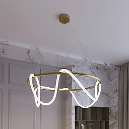 Люстра MJ-Light ROPE D800 4000K GD 10021 - мініатюра 3