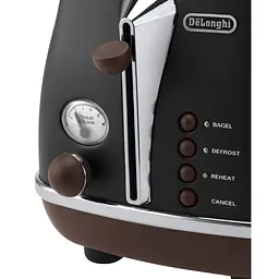 Тостер DeLonghi CTOV 2103.BK - мініатюра 4