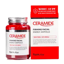 Cироватка ампульна для обличчя омолоджуюча FarmStay Ceramide Firming Facial 250 мл