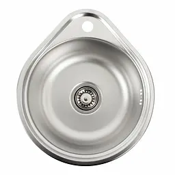 Кухонна мийка з нержавіючої сталі Platinum декор 4539 (0,6/170 мм), Decor