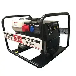 Апарат дугового зварювання з генераторною установкою FH9220W 3ф-7,8кВА/1ф-4,0кВт, звар.стр-220А, двиг.Honda-GX390, бак 6,2л