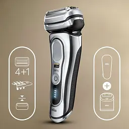 Електробритва Braun Series 9 Pro [9466cc] чорно-сіра [84907] - мініатюра 8