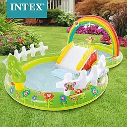 Дитячий надувний ігровий центр Intex 57154 Мій сад 290×180×104 см - мініатюра 3