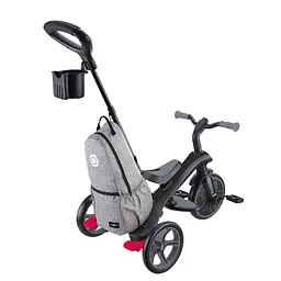 Велосипед дитячий Globber Explorer Trike 4 в 1 Deluxe Play чорно-сірий (636-120) - мініатюра 5