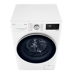 Пральна машина LG фронтальна, 9кг, 1400, A+++, 57см, дисплей, пара, інвертор, білий (F4V5VS1WW) - мініатюра 8