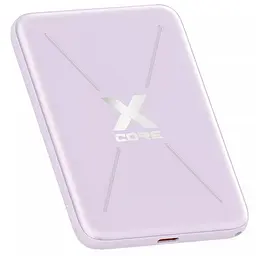 Універсальна мобільна батарея Proove X-Core 20W 5000mAh Пурпуровий (PNXC20010009) - мініатюра 2
