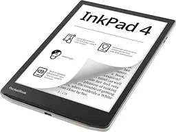 Електронна книжка PocketBook InkPad 4 (PB743G), IPX8, Stardust Сріблястий - мініатюра 4