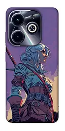 TPU чохол Demsky The witcher ciri для Infinix Hot 40i