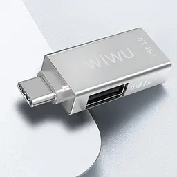 USB-хаб Wiwu T02 Pro Type-C Hub 2хUSB [51409] - мініатюра 5