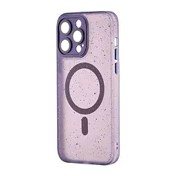 Чохол Splatter with MagSafe iPhone 14 Pro Max Purple