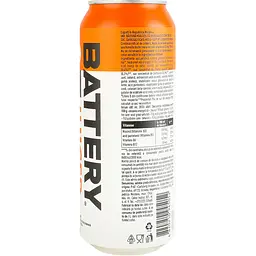 Напій енергетичний Battery Juiced Exotic fruits безалкогольний соковмісний середньогазований 480мл - мініатюра 3