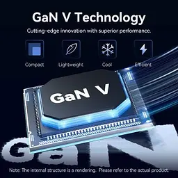 Зарядний пристрій Vention 2xUSB-C PD45W GaN gray (FCDH0-EU) - мініатюра 4