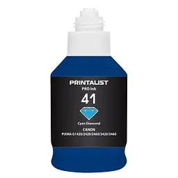 Чорнило PRINTALIST GI-41 для Canon Pixma G2420/3420 190г Cyan водорозчинне (PL41C) - мініатюра 7