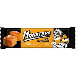 Протеїнові батончики Monsters Peanut Salted Caramel 960 г (24 шт. x 40 г)  - мініатюра 2