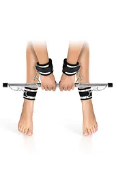 Фіксатор для рук та ніг Fetish Tentation Submission bar with 4 cuffs - мініатюра 3