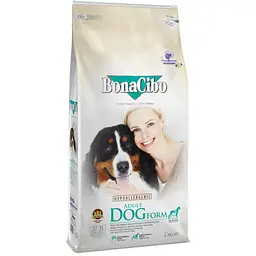 Сухий корм для собак BonaCibo Adult Dog Form з м'ясом курки, анчоусами та рисом 15 кг BC405826
