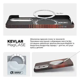Чохол ArmorStandart BlackIcon Kevlar MagCase для Samsung S26 Sunset - мініатюра 8