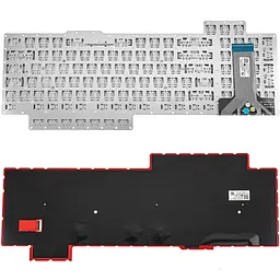 Клавіатура для ноутбука ASUS (G703 series) ukr чорний без фрейма підсвічування клавіш(RGB) - мініатюра 2