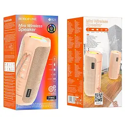 Колонка портативна Borofone BR21 Sports BT speaker Candypink - мініатюра 3