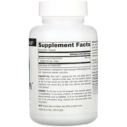 Мукуна пекуча Source Naturals 100 мг 60 вегетаріанських капсул - мініатюра 2
