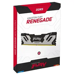 Модуль пам'яті для комп'ютера DDR5 32GB (2x16GB) 6400 MHz FURY Renegade Silver Kingston Fury (ex.HyperX) (KF564C32RSK2-32) - мініатюра 5