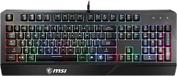 Клавіатура MSI Vigor GK20 UA RGB Black (S11-04UA208-CL)