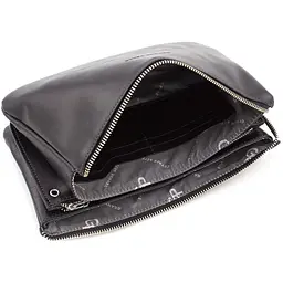 Чоловіча шкіряна барсетка Grande Pelle 25х16х6 см sum0026498 - мініатюра 6