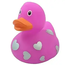 Уточка FunnyDucks Розовая в сердечках (1938)