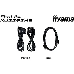 Монітор 21.5" Iiyama XU2293HS-B6 FHD IPS 100Hz (XU2293HS-B6) - мініатюра 10