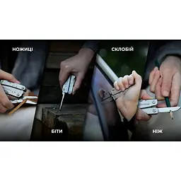Міні мультитул Roxon M3 зі змінними бітами сірий - мініатюра 5