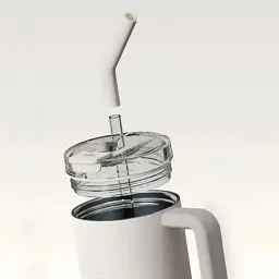 Термокухоль Mijia Sippy Cup 1л White (BHR07R3CN) [147220] - мініатюра 2