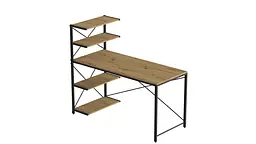 Комп'ютерний стіл Ferrum-decor Джек 75x140x60 Чорний ДСП Артизан (FRD-104405)