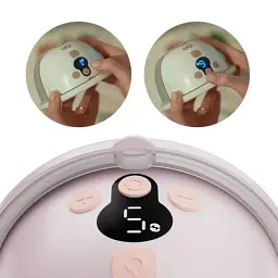 Молоковідсмоктувач Kinderkraft електричний MamaFlow Pink (5902533931101) - мініатюра 4
