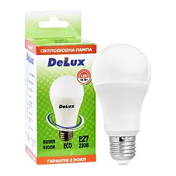 Лампочка Delux BL 60 15 Вт 4100K (90020551) - мініатюра 3