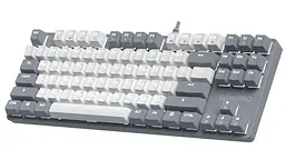 Клавіатура GamePro Genesis Metallic 87% Red switches (MK110G) - мініатюра 3