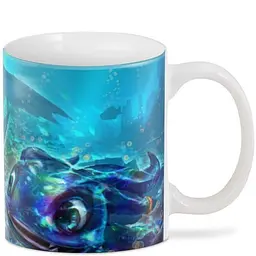 Кухоль GeekLand League of Legends Ліга Легенд Nami Fizz Fan Art LOL 02.02.270 330 мл білий - мініатюра 2