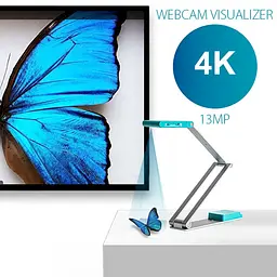 Сканер A3 Canon IRIScan Visualizer 7 Dyslexic (13MP 4K UltraHD MIC 4-in-1 USB книжковий синій) - мініатюра 9