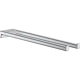 Тримач для рушника Hansgrohe AddStoris 44.5 см подвійний нерухомий Chrome 41770000 Хром
