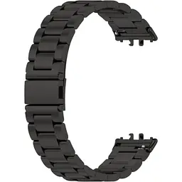 Ремінець DK для Samsung Galaxy Fit3 (R390) Metal Band Fitlink (black)