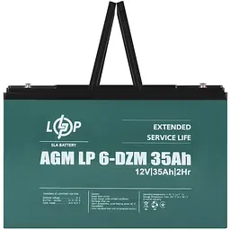 Акумулятор LogicPower LP 6-DZM-35 Ah тяговий свинцево-кислотний - мініатюра 4